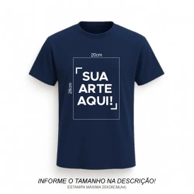 Camiseta Personalizada | Azul Marinho
