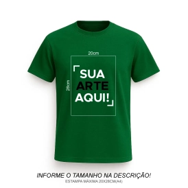 Camiseta Personalizada | Verde Bandeira