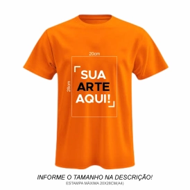 Camiseta Personalizada | Laranja