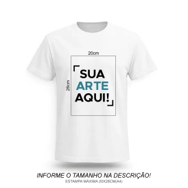 Camiseta Personalizada | Branca