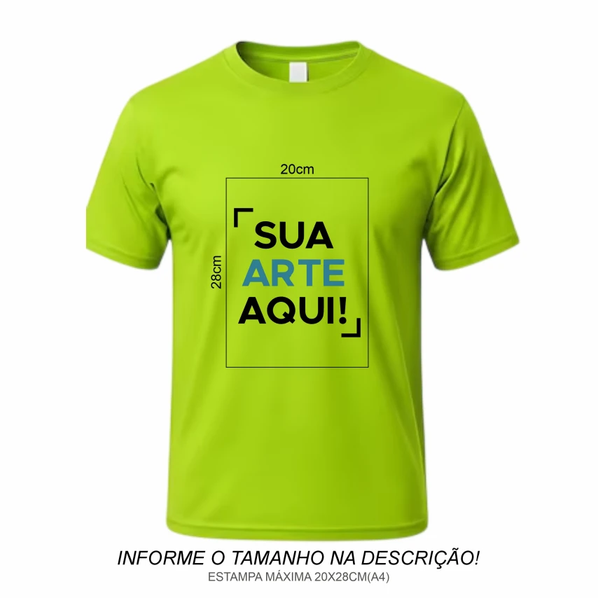 Camiseta Personalizada | Verde Limão